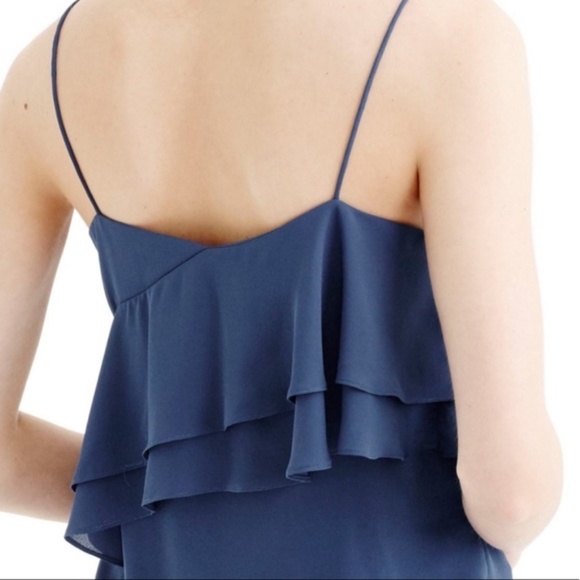 J. Crew Drapey Ruffle Cami - Picture 2 of 5